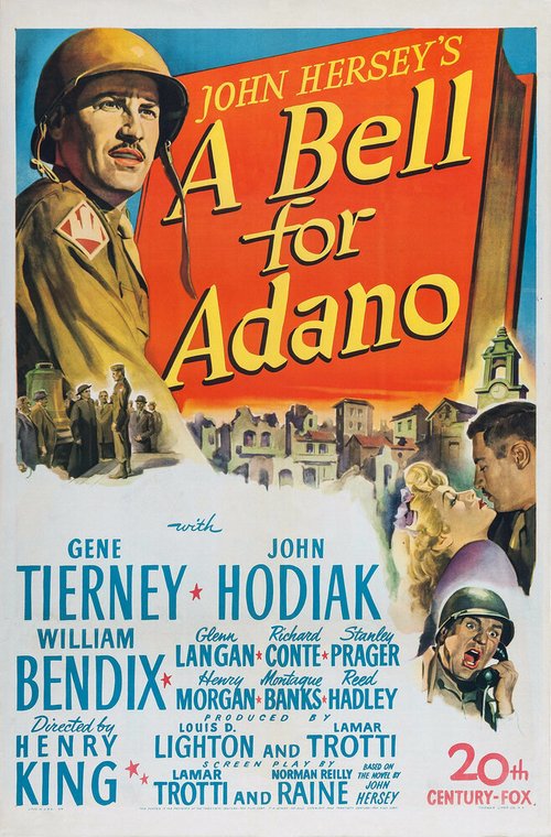 Обложка (Постер) Колокол Адано / A Bell for Adano (1945) SATRip Обложка (Постер) Колокол Адано / A Bell for Adano (1945) SATRip