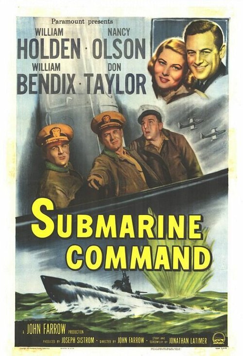 Обложка (Постер) Команда субмарины / Submarine Command (1951) SATRip Обложка (Постер) Команда субмарины / Submarine Command (1951) SATRip