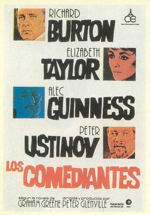 Обложка (Постер) Комедианты / The Comedians (1967) SATRip Обложка (Постер) Комедианты / The Comedians (1967) SATRip