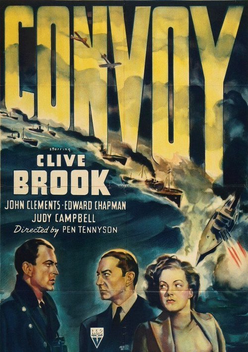 Обложка (Постер) Конвой / Convoy (1940) SATRip Обложка (Постер) Конвой / Convoy (1940) SATRip