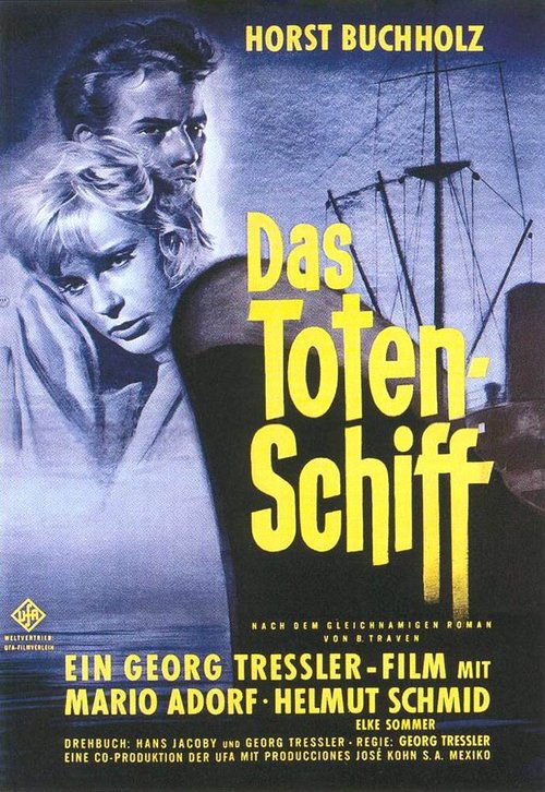 Обложка (Постер) Корабль мертвецов / Das Totenschiff (1959) SATRip