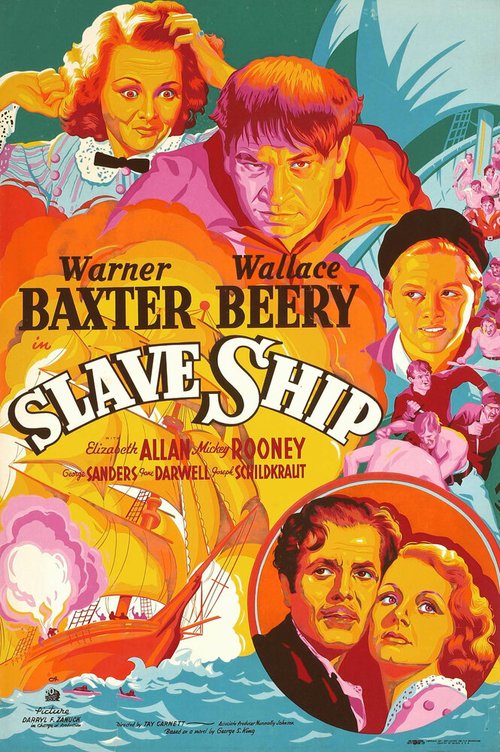 Обложка (Постер) Корабль рабов / Slave Ship (1937) SATRip