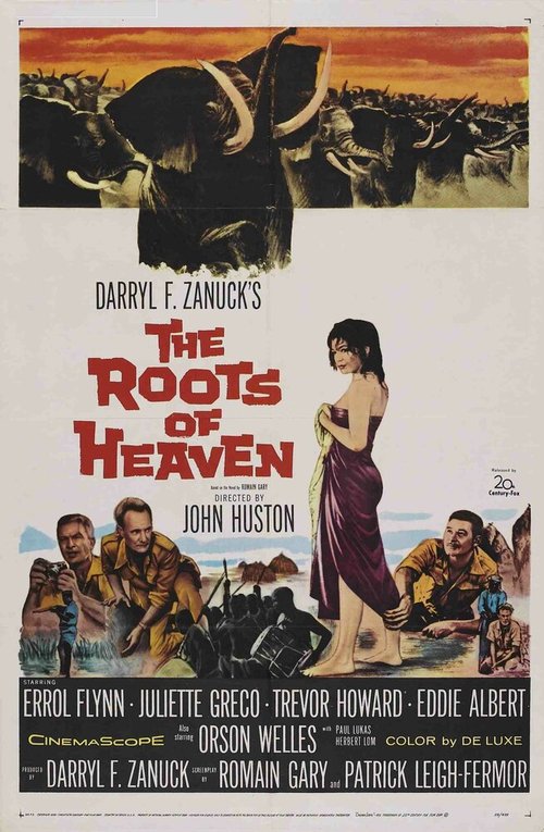 Обложка (Постер) Корни неба / The Roots of Heaven (1958) SATRip Обложка (Постер) Корни неба / The Roots of Heaven (1958) SATRip