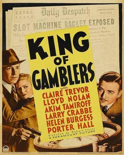 Обложка (Постер) Король азарта / King of Gamblers (1937) SATRip Обложка (Постер) Король азарта / King of Gamblers (1937) SATRip