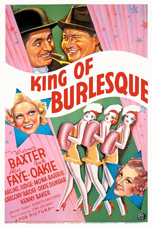 Обложка (Постер) Король бурлеска / King of Burlesque (1936) SATRip