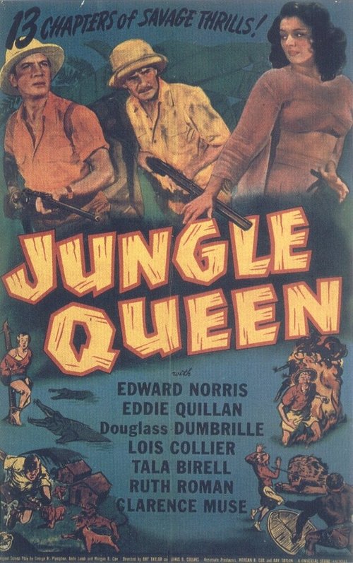 Обложка (Постер) Королева джунглей / Jungle Queen (1945) SATRip Обложка (Постер) Королева джунглей / Jungle Queen (1945) SATRip