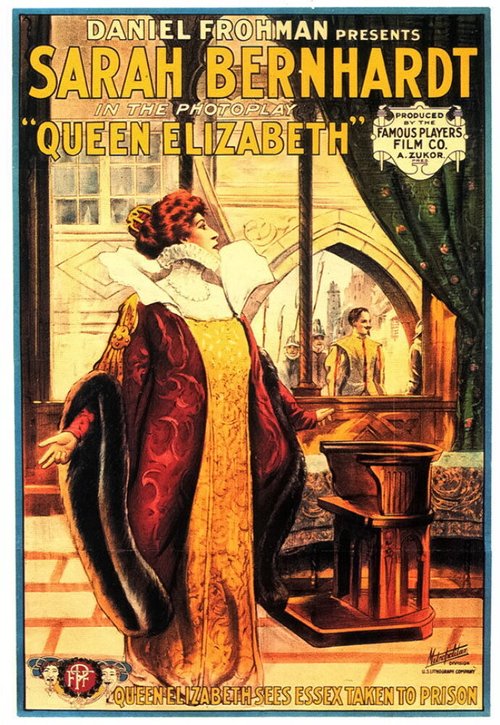 Обложка (Постер) Королева Елизавета / Les amours de la reine Élisabeth (1912) SATRip Обложка (Постер) Королева Елизавета / Les amours de la reine Élisabeth (1912) SATRip