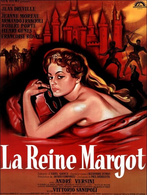 Обложка Королева Марго / La Reine Margot (1954) 