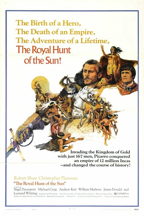 Обложка (Постер) Королевская охота за солнцем / The Royal Hunt of the Sun (1969) SATRip Обложка (Постер) Королевская охота за солнцем / The Royal Hunt of the Sun (1969) SATRip
