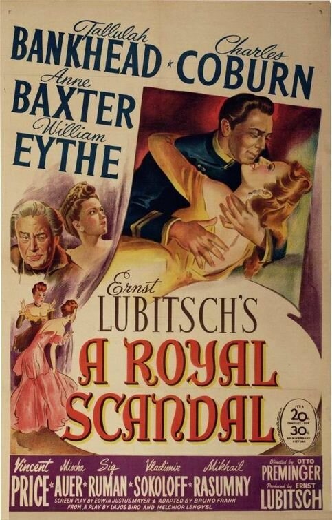 Обложка (Постер) Королевский скандал / A Royal Scandal (1945) SATRip Обложка (Постер) Королевский скандал / A Royal Scandal (1945) SATRip