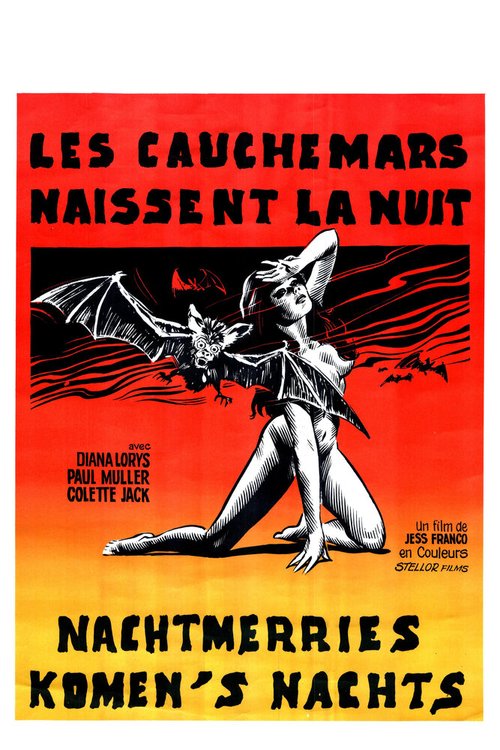 Обложка (Постер) Кошмары приходят ночью / Les cauchemars naissent la nuit (1972) SATRip Обложка (Постер) Кошмары приходят ночью / Les cauchemars naissent la nuit (1972) SATRip
