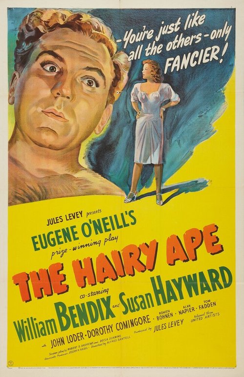 Обложка (Постер) Косматая обезьяна / The Hairy Ape (1944) SATRip Обложка (Постер) Косматая обезьяна / The Hairy Ape (1944) SATRip