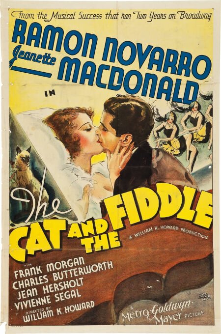 Обложка (Постер) Кот и скрипка / The Cat and the Fiddle (1934) SATRip