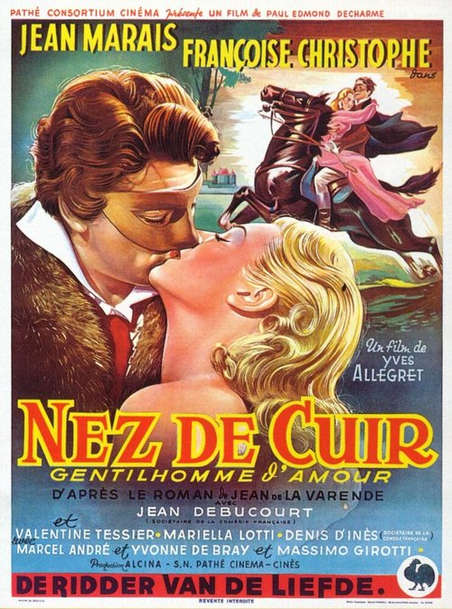 Обложка (Постер) Кожаный нос / Nez de cuir (1952) SATRip Обложка (Постер) Кожаный нос / Nez de cuir (1952) SATRip