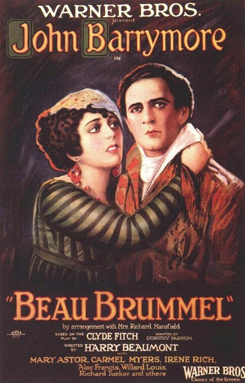 Обложка (Постер) Красавчик Браммел / Beau Brummel (1924) SATRip
