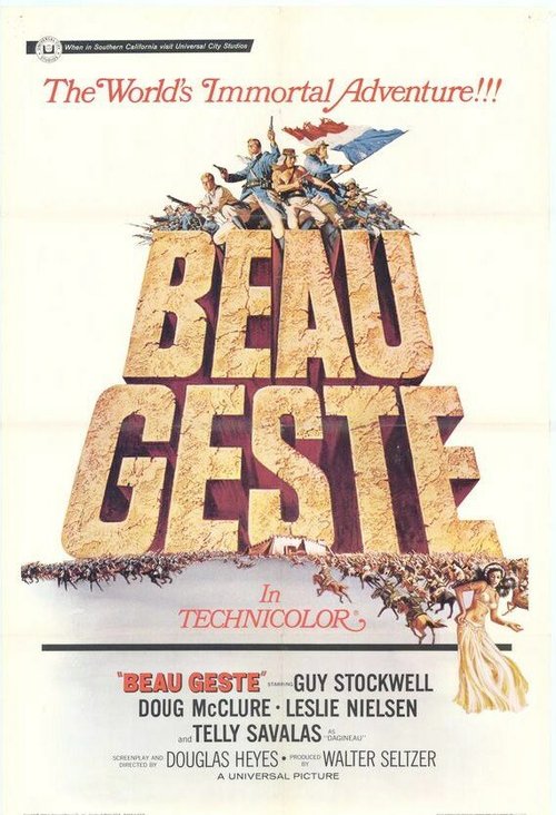 Обложка (Постер) Красавчик Жест / Beau Geste (1966) SATRip Обложка (Постер) Красавчик Жест / Beau Geste (1966) SATRip