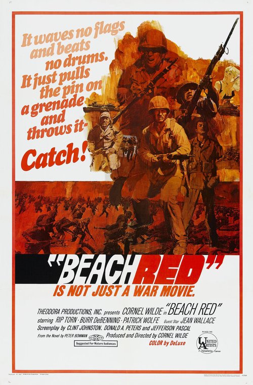 Обложка (Постер) Красный берег / Beach Red (1967) SATRip Обложка (Постер) Красный берег / Beach Red (1967) SATRip