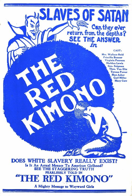 Обложка (Постер) Красный кимоно / The Red Kimona (1925) SATRip