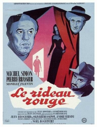 Обложка (Постер) Красный занавес / Le rideau rouge (1952) SATRip Обложка (Постер) Красный занавес / Le rideau rouge (1952) SATRip