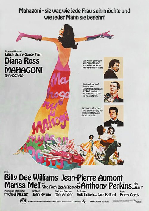 Обложка (Постер) Красное дерево / Mahogany (1975) SATRip