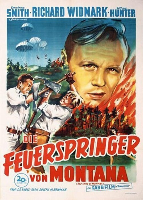 Обложка (Постер) Красное небо Монтаны / Red Skies of Montana (1952) SATRip Обложка (Постер) Красное небо Монтаны / Red Skies of Montana (1952) SATRip