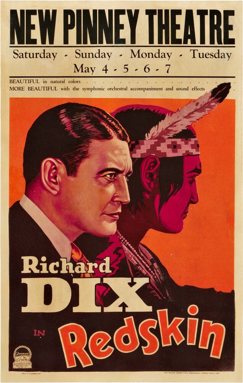 Обложка (Постер) Краснокожий / Redskin (1929) SATRip