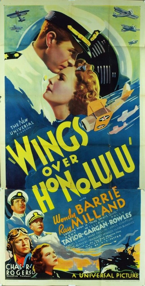 Обложка (Постер) Крылья над Гонолулу / Wings Over Honolulu (1937) SATRip Обложка (Постер) Крылья над Гонолулу / Wings Over Honolulu (1937) SATRip
