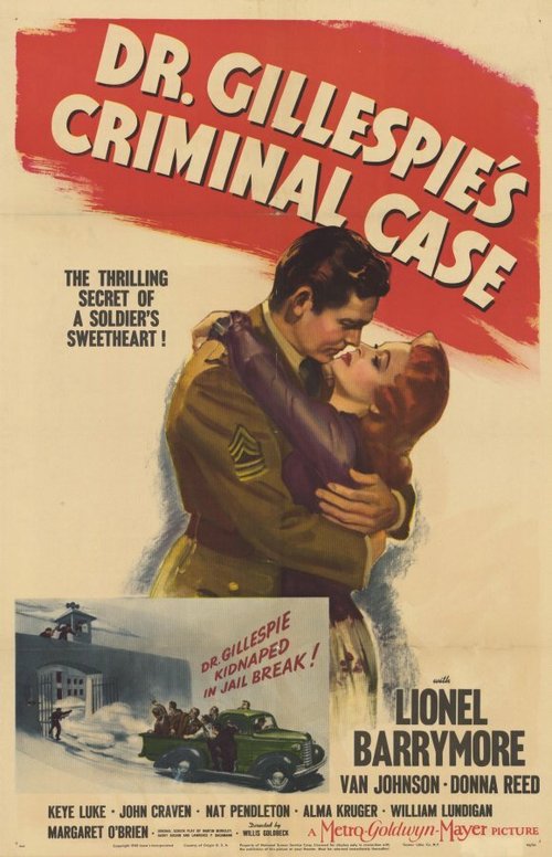 Обложка (Постер) Криминальное расследование доктора Джиллиспе / Dr. Gillespie's Criminal Case (1943) SATRip