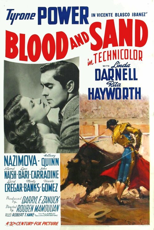 Обложка (Постер) Кровь и песок / Blood and Sand (1941) SATRip Обложка (Постер) Кровь и песок / Blood and Sand (1941) SATRip