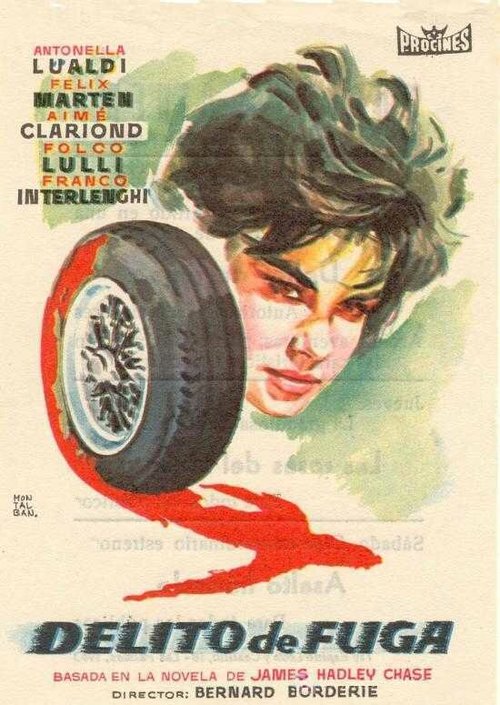 Обложка (Постер) Кровь на асфальте / Délit de fuite (1959) SATRip Обложка (Постер) Кровь на асфальте / Délit de fuite (1959) SATRip