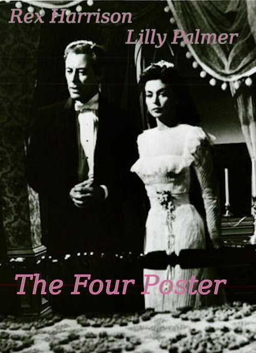 Обложка (Постер) Кровать / The Four Poster (1952) SATRip Обложка (Постер) Кровать / The Four Poster (1952) SATRip