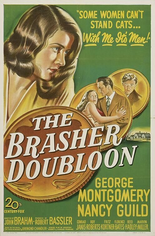 Обложка (Постер) Кровавые деньги / The Brasher Doubloon (1947) SATRip Обложка (Постер) Кровавые деньги / The Brasher Doubloon (1947) SATRip