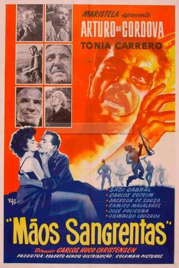 Обложка (Постер) Кровавые руки / Mãos Sangrentas (1955) SATRip Обложка (Постер) Кровавые руки / Mãos Sangrentas (1955) SATRip