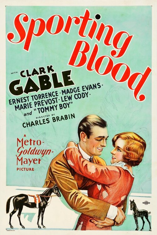 Обложка (Постер) Кровавый спорт / Sporting Blood (1931) SATRip