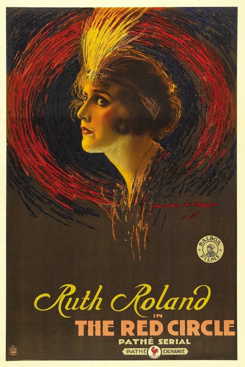 Обложка (Постер) Кровавое кольцо / The Red Circle (1915) 