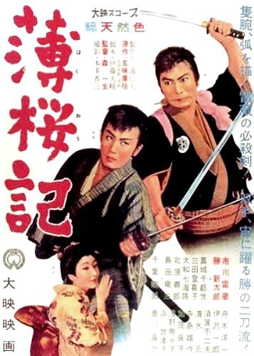 Обложка (Постер) Кровная месть / Hakuoki (1959) SATRip Обложка (Постер) Кровная месть / Hakuoki (1959) SATRip