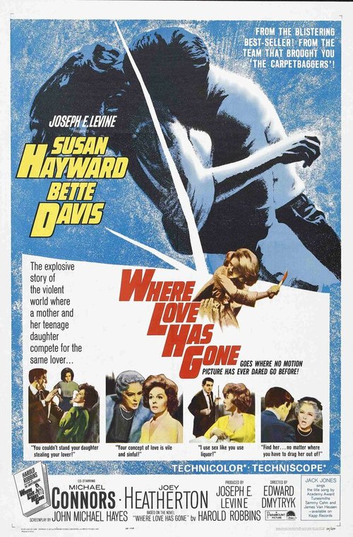 Обложка (Постер) Куда ушла любовь / Where Love Has Gone (1964) SATRip Обложка (Постер) Куда ушла любовь / Where Love Has Gone (1964) SATRip