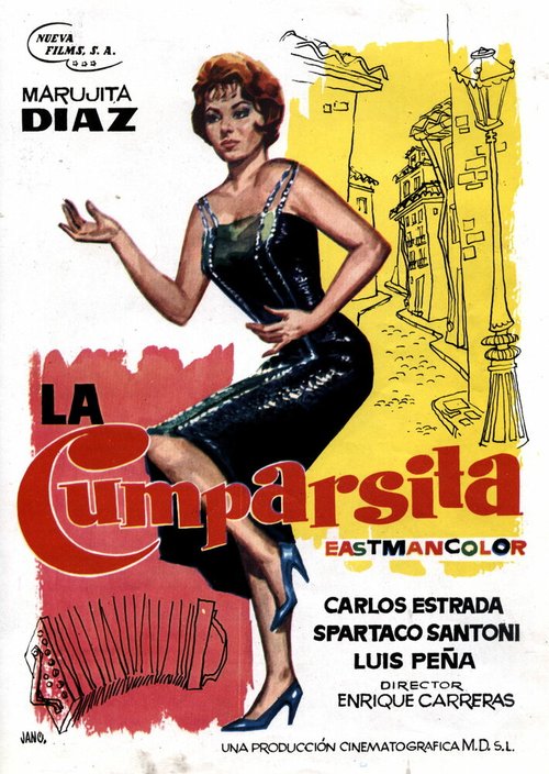 Обложка (Постер) Кумпарсита / La cumparsita (1961) SATRip Обложка (Постер) Кумпарсита / La cumparsita (1961) SATRip