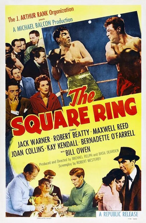 Обложка (Постер) Квадратный ринг / The Square Ring (1953) SATRip Обложка (Постер) Квадратный ринг / The Square Ring (1953) SATRip