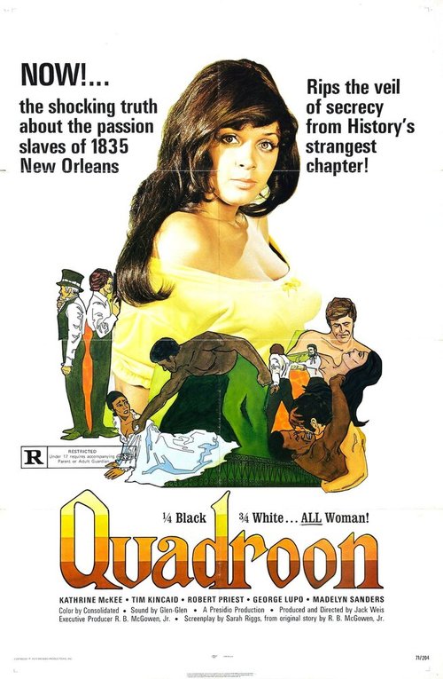 Обложка (Постер) Квартерон / Quadroon (1971) SATRip Обложка (Постер) Квартерон / Quadroon (1971) SATRip