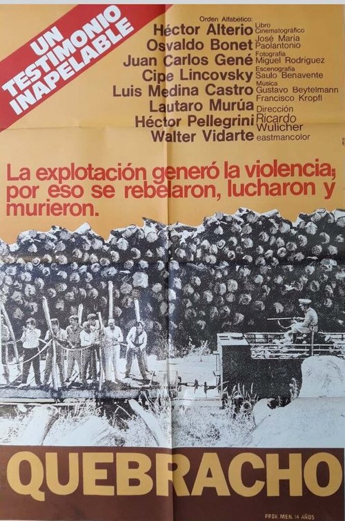 Обложка (Постер) Квебрахо / Quebracho (1974) SATRip Обложка (Постер) Квебрахо / Quebracho (1974) SATRip