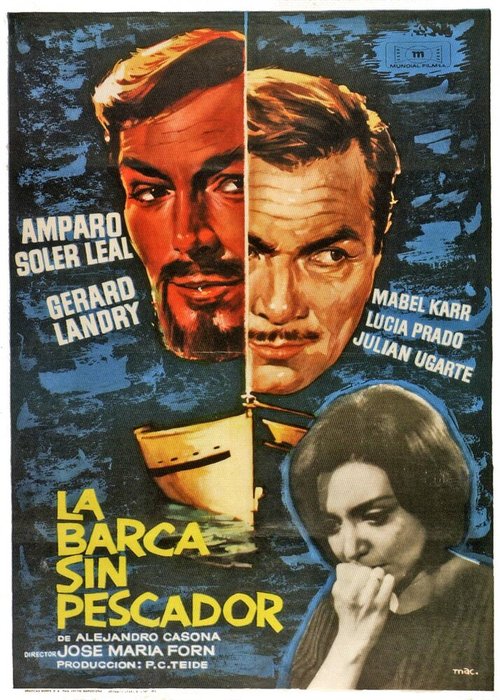 Обложка (Постер) La barca sin pescador (1964) SATRip Обложка (Постер) La barca sin pescador (1964) SATRip