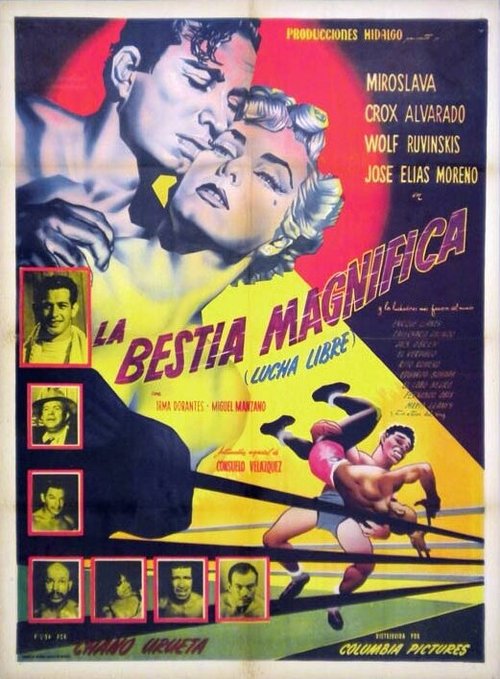 Обложка (Постер) La bestia magnifica (Lucha libre) (1953) SATRip Обложка (Постер) La bestia magnifica (Lucha libre) (1953) SATRip