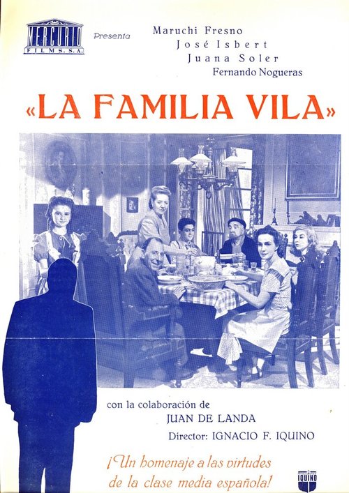 Обложка (Постер) La familia Vila (1950) SATRip Обложка (Постер) La familia Vila (1950) SATRip