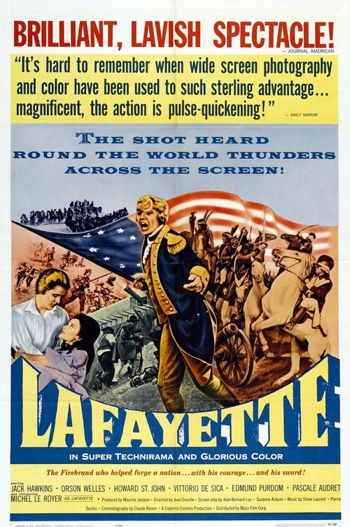 Обложка (Постер) Ла Файетт / La Fayette (1961) SATRip Обложка (Постер) Ла Файетт / La Fayette (1961) SATRip