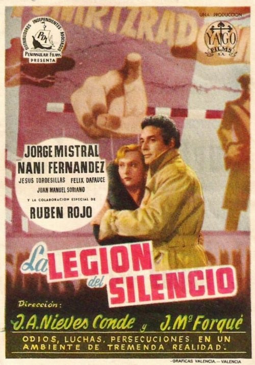Обложка (Постер) La legión del silencio (1956) SATRip