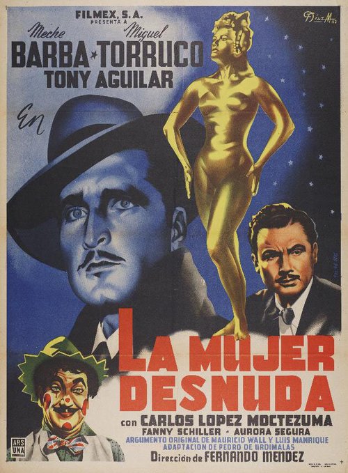 Обложка (Постер) La mujer desnuda (1953) SATRip