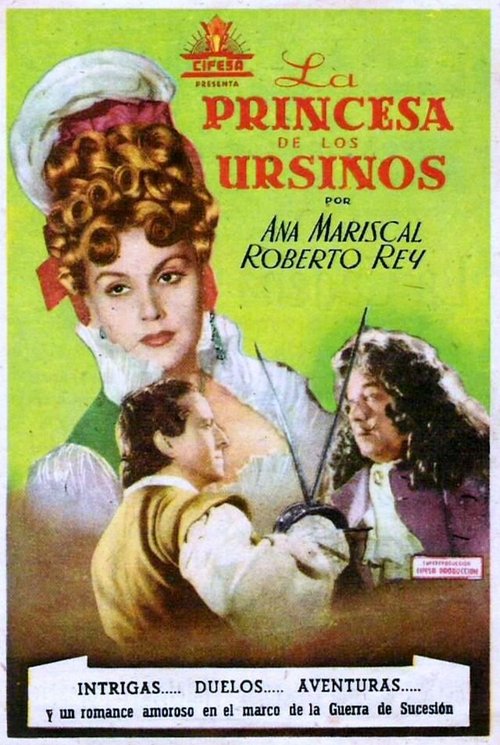 Обложка (Постер) La princesa de los Ursinos (1947) SATRip Обложка (Постер) La princesa de los Ursinos (1947) SATRip