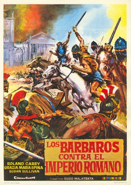 Обложка (Постер) La rivolta dei barbari (1964) SATRip Обложка (Постер) La rivolta dei barbari (1964) SATRip