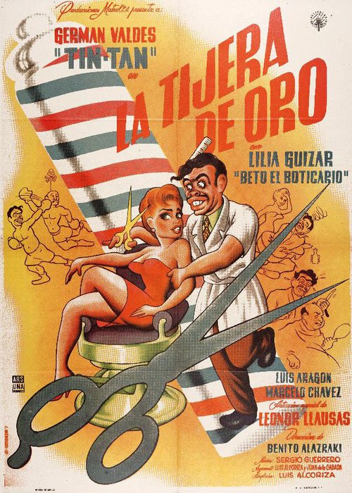 Обложка (Постер) La tijera de oro (1960) SATRip Обложка (Постер) La tijera de oro (1960) SATRip